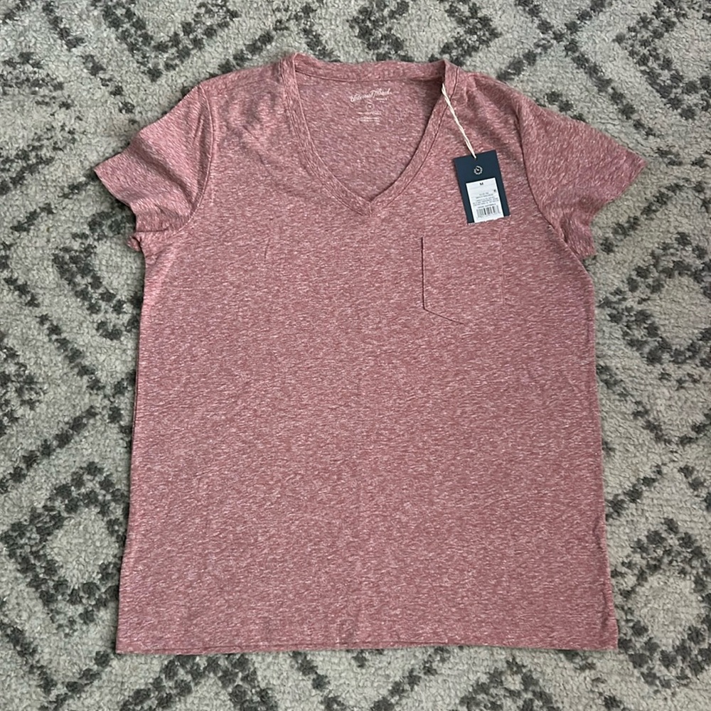 🩵3 for $10🩵 NWT Universal Threads Monterey T Shirt Pocket Tee Basic Size M